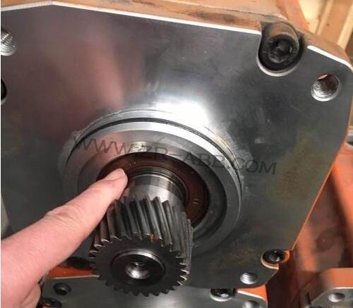 ABB機器人電機轉子頭磨損維修