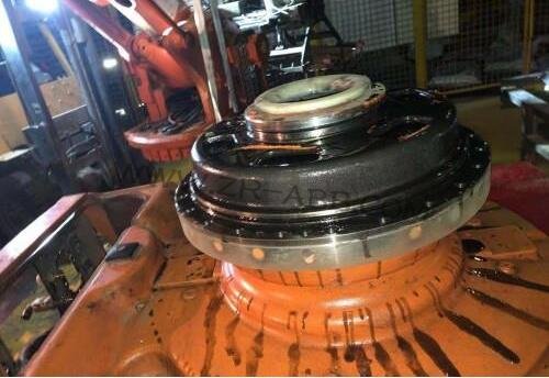 ABB機器人電機轉子頭磨損維修